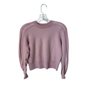 Ted Baker Maaree Wool Cashemere Blend Pink Stripe Sweater Top Size 1 (XS)